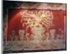 Reproduction of the fresco from the Palace of Tepantitla by Teotihuacan Teotihuacan