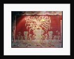 Reproduction of the fresco from the Palace of Tepantitla by Teotihuacan Teotihuacan
