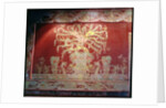 Reproduction of the fresco from the Palace of Tepantitla by Teotihuacan Teotihuacan