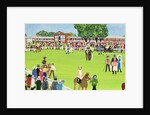 Ascot - the Paddock by Judy Joel