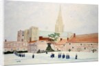 Chichester Cathedral and Visiting Choir by Judy Joel