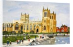 Bristol Cathedral and College Green, 1989 by Judy Joel