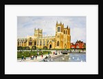 Bristol Cathedral and College Green, 1989 by Judy Joel