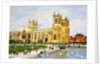 Bristol Cathedral and College Green, 1989 by Judy Joel