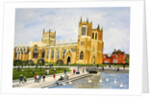 Bristol Cathedral and College Green, 1989 by Judy Joel