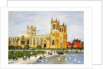 Bristol Cathedral and College Green, 1989 by Judy Joel