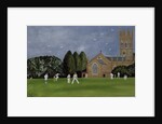 Cricket on Churchill Green by Judy Joel