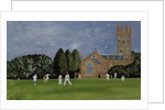 Cricket on Churchill Green by Judy Joel