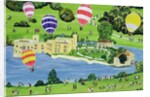 Ballooning at Leeds Castle by Judy Joel