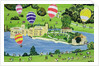 Ballooning at Leeds Castle by Judy Joel