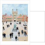 Eton College School Yard, 1991 by Judy Joel