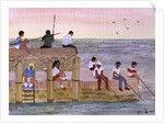 Twilight Fishing, 1988 by Judy Joel