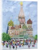 St. Basil's Cathedral, Red Square, 1995 by Judy Joel