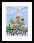 St. Basil's Cathedral, Red Square, 1995 by Judy Joel