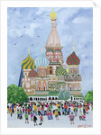 St. Basil's Cathedral, Red Square, 1995 by Judy Joel