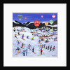 Ballooning over the piste, 1995 by Judy Joel