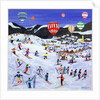 Ballooning over the piste, 1995 by Judy Joel