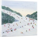 Ski-vening, 1995 by Judy Joel