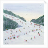 Ski-vening, 1995 by Judy Joel
