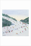 Ski-vening, 1995 by Judy Joel