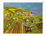 Allotment above Mousehole, 2013 by Judy Joel