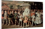 Procession portrait of Elizabeth I of England, c. 1601 by Robert Peake