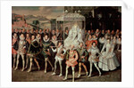 Procession portrait of Elizabeth I of England, c. 1601 by Robert Peake