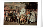 Procession portrait of Elizabeth I of England, c. 1601 by Robert Peake