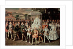 Procession portrait of Elizabeth I of England, c. 1601 by Robert Peake