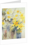 Mixed Daffodils in a Tank by Karen Armitage
