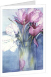 Pink Parrot Tulips and Marlette by Karen Armitage