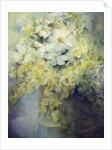 Anemone Japonica - White Queen and Molu by Karen Armitage