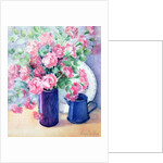 Provencal Arrangement of Pinks and Eucalyptus by Karen Armitage