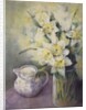 Daffodils with Oriental Jug by Karen Armitage
