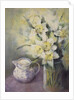 Daffodils with Oriental Jug by Karen Armitage