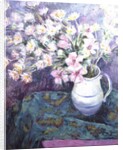 Pink Flowers in a Jug by Karen Armitage