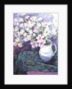 Pink Flowers in a Jug by Karen Armitage