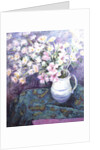 Pink Flowers in a Jug by Karen Armitage