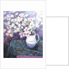 Pink Flowers in a Jug by Karen Armitage