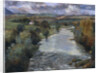 The River Tweed, Roxburghshire, 1995 by Karen Armitage