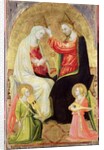 The Coronation of the Virgin by Bicci di Lorenzo