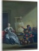 The Harlequin Painter, c.1742 by Giovanni Domenico Ferretti