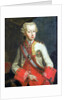 Portrait of Pietro Leopoldo di Lorena, c.1750 by Italian School