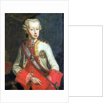 Portrait of Pietro Leopoldo di Lorena, c.1750 by Italian School