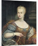 Portrait of the Wife of Pietro Leopoldo di Lorena, c.1750 by Italian School
