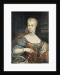 Portrait of the Wife of Pietro Leopoldo di Lorena, c.1750 by Italian School