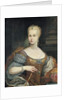 Portrait of the Wife of Pietro Leopoldo di Lorena, c.1750 by Italian School