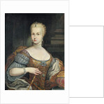 Portrait of the Wife of Pietro Leopoldo di Lorena, c.1750 by Italian School