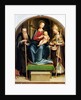Madonna and Child with St. Anthony Abbot and St. Nicholas of Bari, 1520 by Italian School