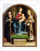 Madonna and Child with St. Anthony Abbot and St. Nicholas of Bari, 1520 by Italian School
